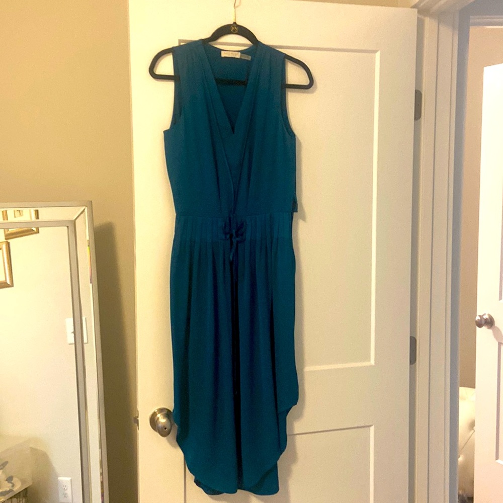 Gorgeous teal Ramy Brook midi dress!